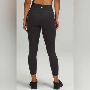 Lululemon Invigorate Black High-Rise Leggings 23" Inseam Size 4💎EUC! Retail $118